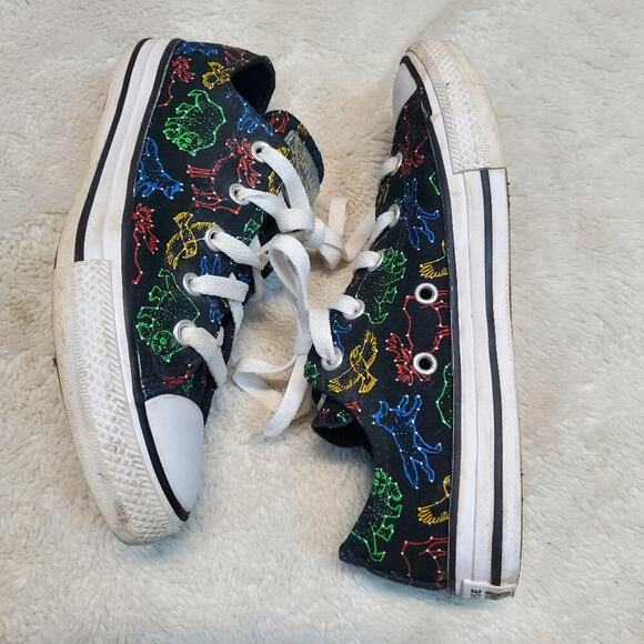 Converse All Star Black Star Animal Constellation Unisex Boy Shoes Sneakers 2 - Picture 1 of 11